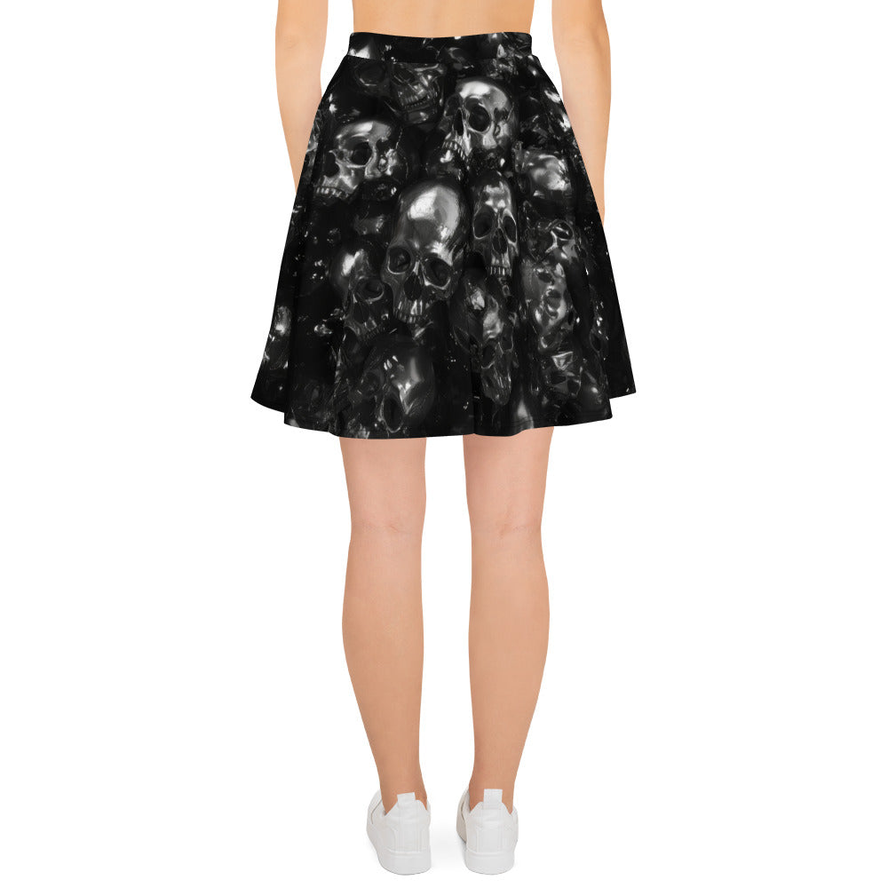 PILES DARK Skater Skirt