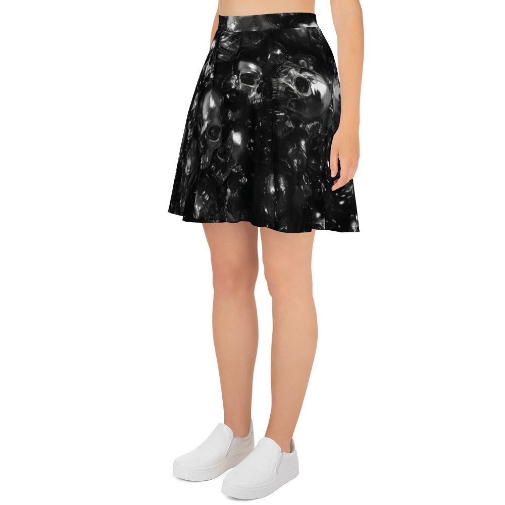 PILES DARK Skater Skirt