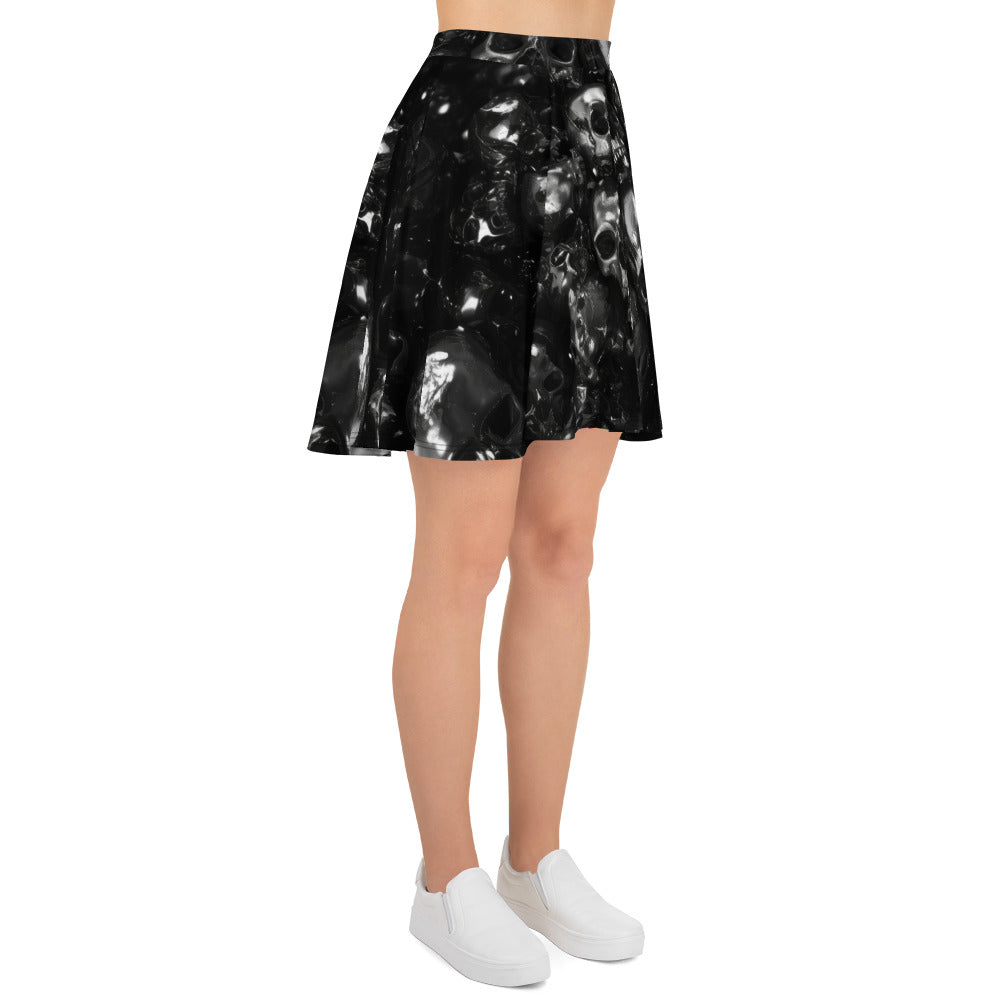 PILES DARK Skater Skirt