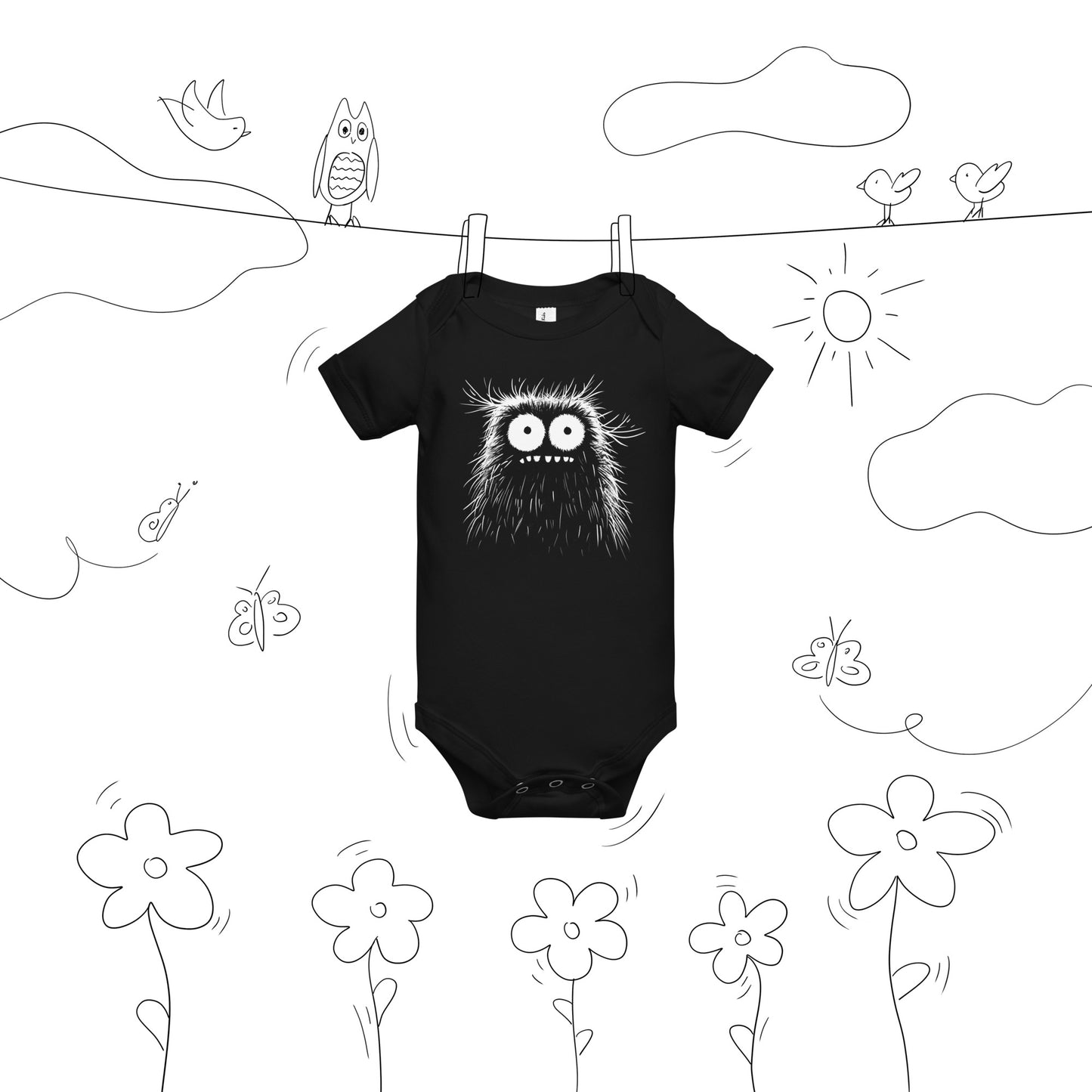 CUTIE Baby One Piece