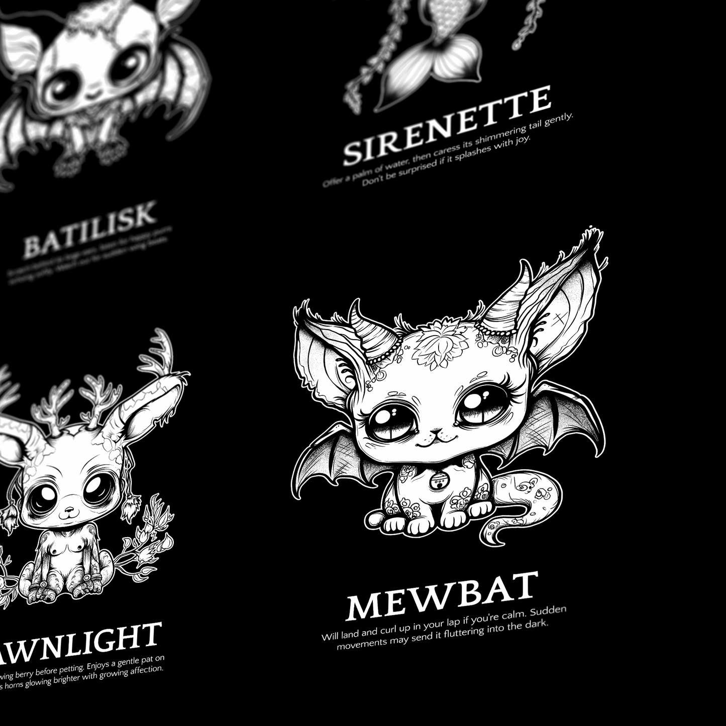 MYTHICAL BEASTS Poster