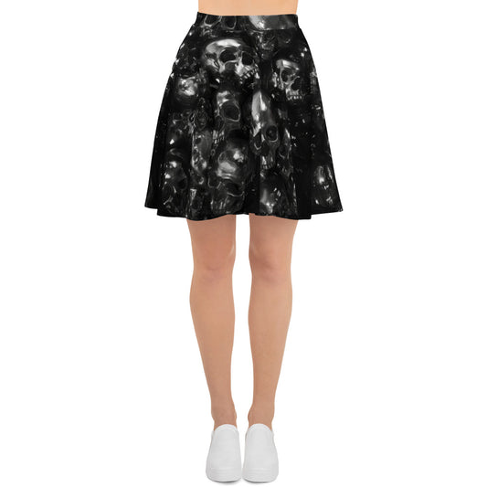 PILES DARK Skater Skirt